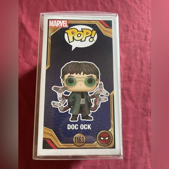 Funko Doc Ock Pop! with Green Sunglasses and Silver Tentacles - Picture 4 of 6